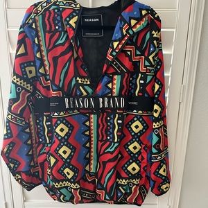 Reason brand of New York pullover hoodie large streetwear